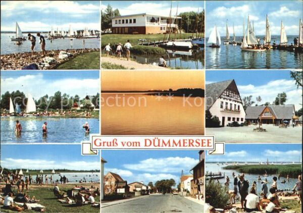 Duemmersee Mecklenburg-Vorpommern Strandpartien Restaurant Segeln Dorfstr