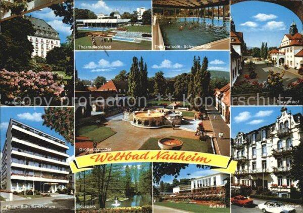 Bad Nauheim Parkhotel Thermalbad Hallenbad Sprudelh