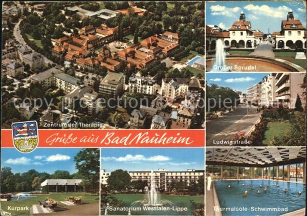 Bad Nauheim Fliegeraufnahme Therapiezentrum Gr Spru