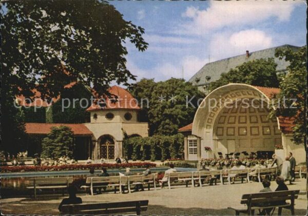 Bad Nauheim Trinkkuranlage mit Musikpavillon