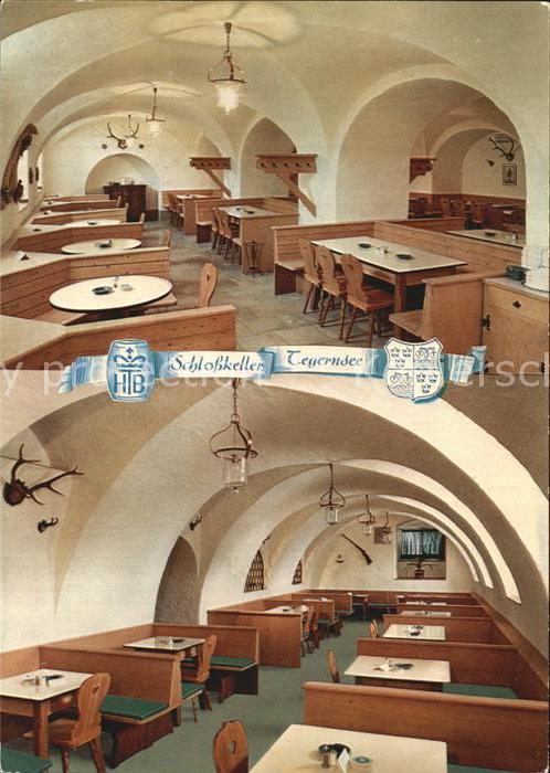 Tegernsee Schlosskeller Gastraum
