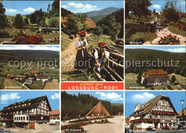 Rodt Lossburg Freibad Zollernblick Am Hirsch Kurpark