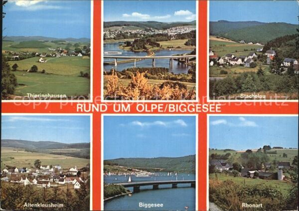 Olpe Biggesee Thieringhausen Brücke Stachelau Altenkl