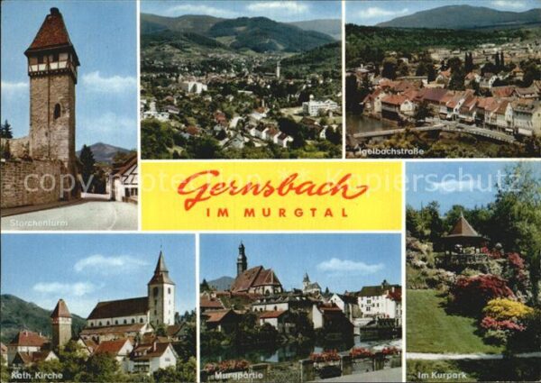 Gernsbach Storchentur Total Igelbachstr Kath Kirc