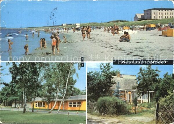 Neuhaus Dierhagen Strand FDGB Erholungsheim Lebensfreude