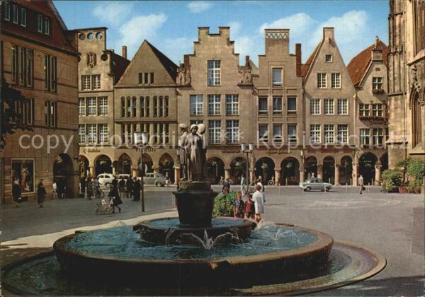 Muenster Westfalen Lambertusbrunnen