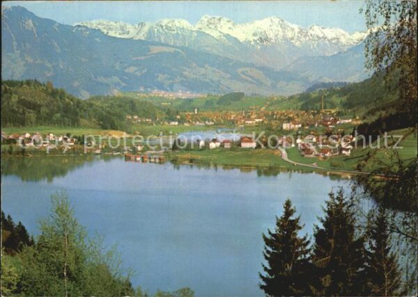 Immenstadt Allgaeu mit Bühl Gr und kl Alpsee