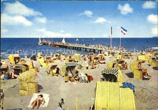 Timmendorfer Strand Seebrücke Strandpartie