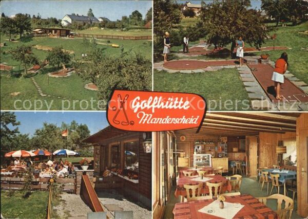 Manderscheid Eifel Cafe Restaurant Golfhütte Gastraum Mini