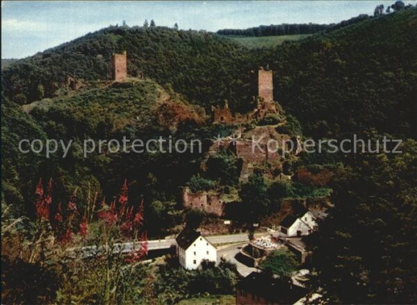 Manderscheid Eifel mit Nieder und Oberburg