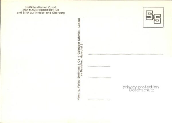 Manderscheid Eifel mit Nieder und Oberburg – Bild 2
