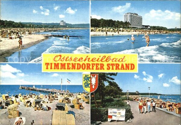 Timmendorfer Strand Strandpartien Promenade Seebrücke