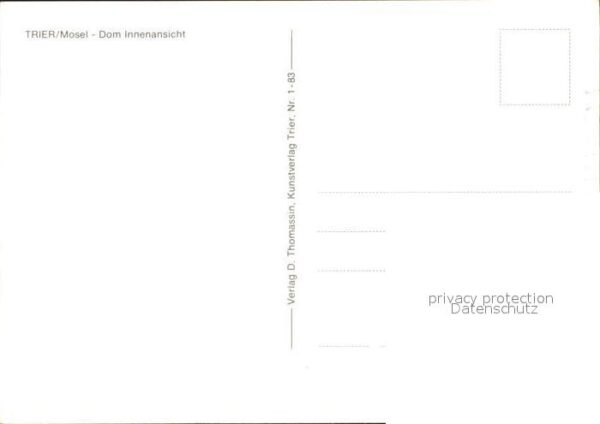Trier Dom Inneres – Bild 2