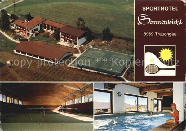 Trauchgau Fliegeraufnahme Sporthotel Sonnenbichl