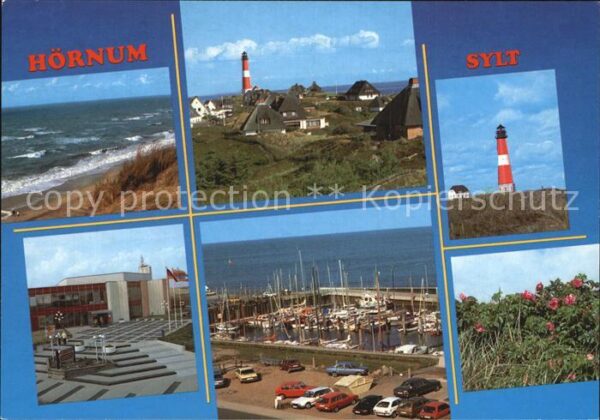 Hoernum Sylt Dünen Leuchtturm Gaststätte Yachthafen