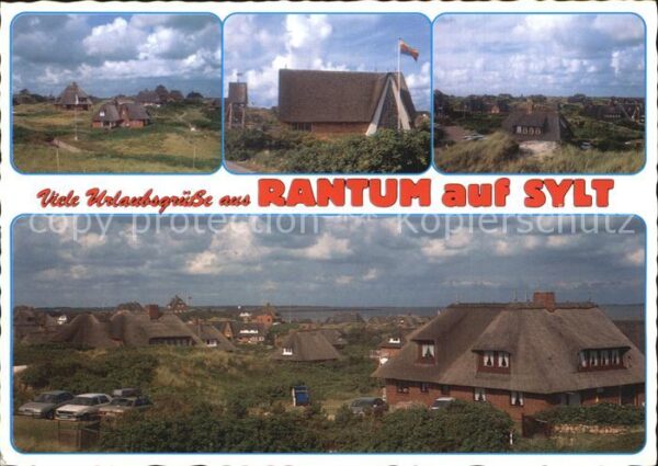 Rantum Sylt Friesenhäuser Panorama
