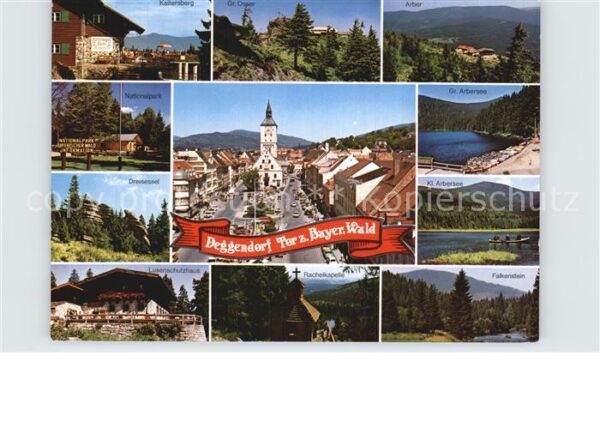 Deggendorf Donau Kaltersberg Gr Osser Arber Nationalpark