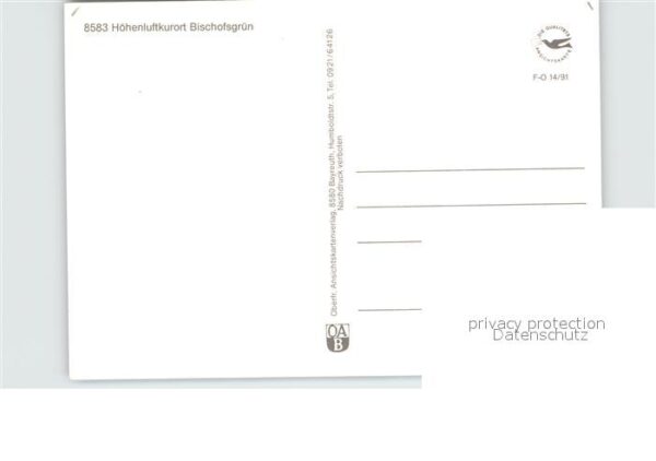 Bischofsgruen Kirche Siebenstern Blume – Bild 2