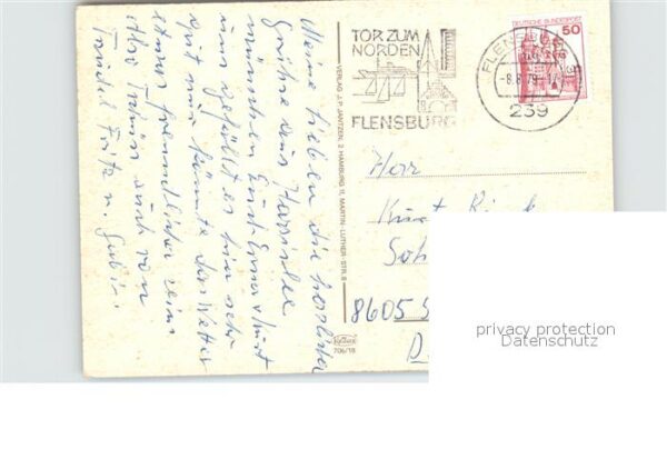 Flensburg St Nikolai und Südermarkt Rathaus Flieg – Bild 2