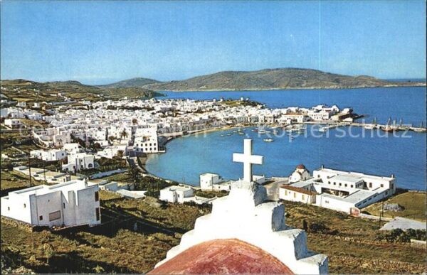 Mykonos Kykladeninsel Aegaeis Panorama