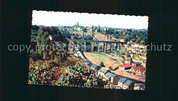 LUXEMBOURG  Luxemburg Brücke Panorama