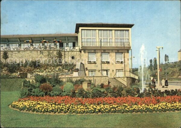 Nordhausen Thueringen HO-Gaststätte Stadt-Terrasse