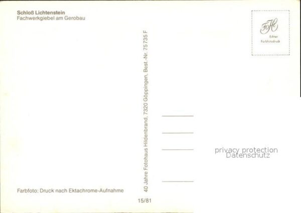 Lichtenstein Wuerttemberg Schloss Gerobau – Bild 2