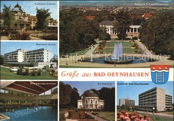 Bad Oeynhausen Werretal Klinik Kurtheater Kurhaus-Casi