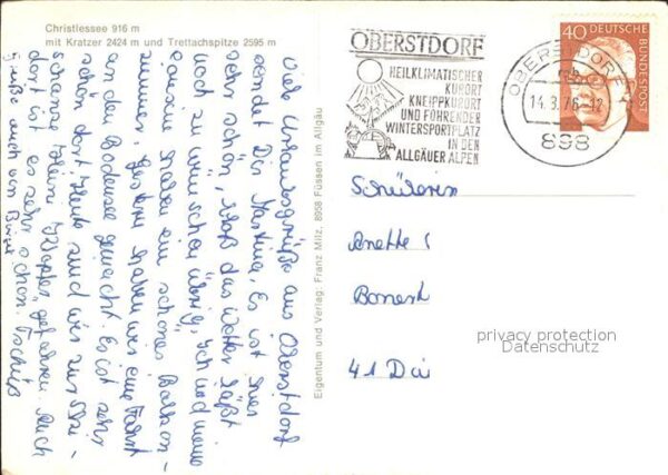 Christlessee Kratzer Tretlachspitze – Bild 2
