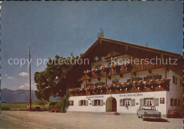 Hundham Miesbach Gasthof Alter Wirt