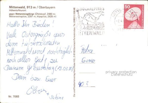 Mittenwald Bayern Wettersteingebirge – Bild 2