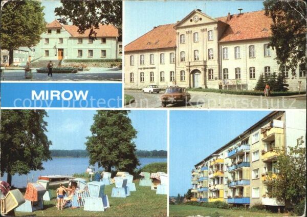Mirow Markt Mirower See Zeltplatz Neubauten