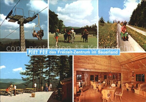 Gevelinghausen Fort Fun Freizeitpark Sommerrodelbahn P