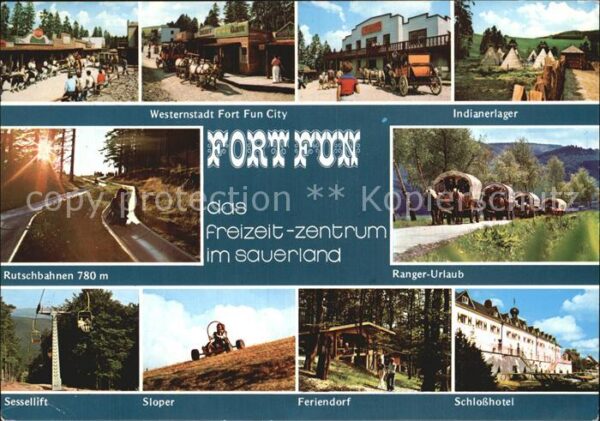 Gevelinghausen Fort Fun Freizeitpark Sommerrodelbahn S