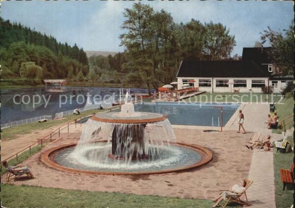 Opladen Campingplatz Talsperre Diepental Schwim