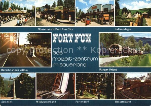 Gevelinghausen Fort Fun Freizeitpark Sommerrodelbahn W