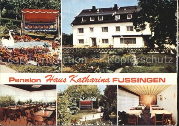 Fussingen Pension Haus Katharina Äusseres Speises