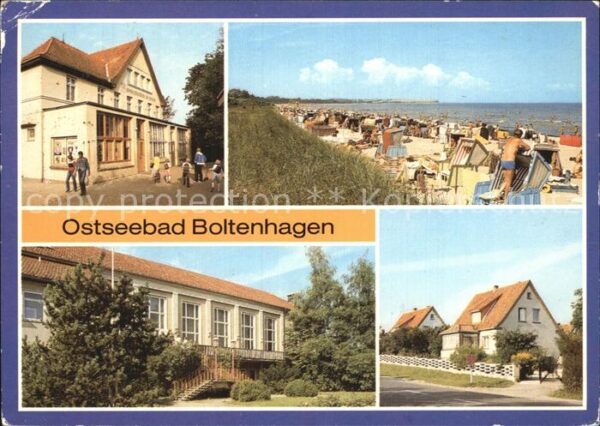 Boltenhagen Ostseebad Erholungsheime Am Strand und Fritz Reut