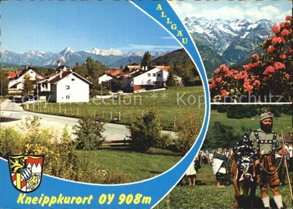 Bad Oy Panorama Trachtenträger Ortsansicht