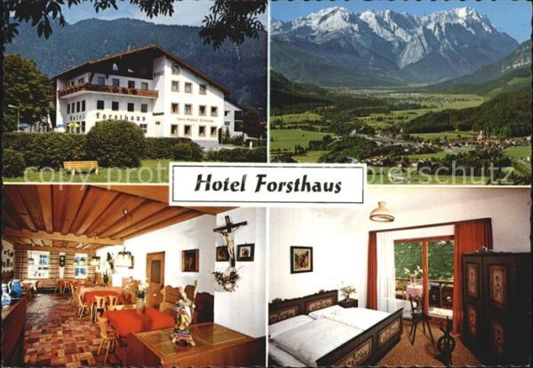 Oberau Garmisch-Partenkirchen Hotel Forsthaus Panorama Doppelzimmer