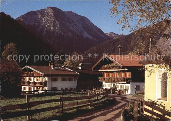 Osterhofen Bayrischzell Teilansicht