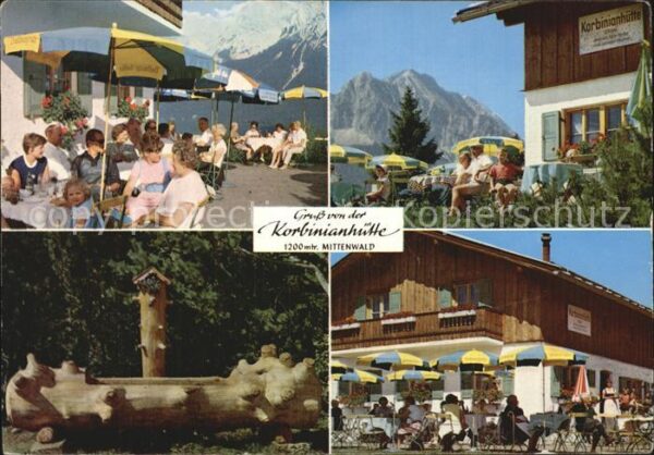 Mittenwald Bayern Korbinianhütte Kranzberg