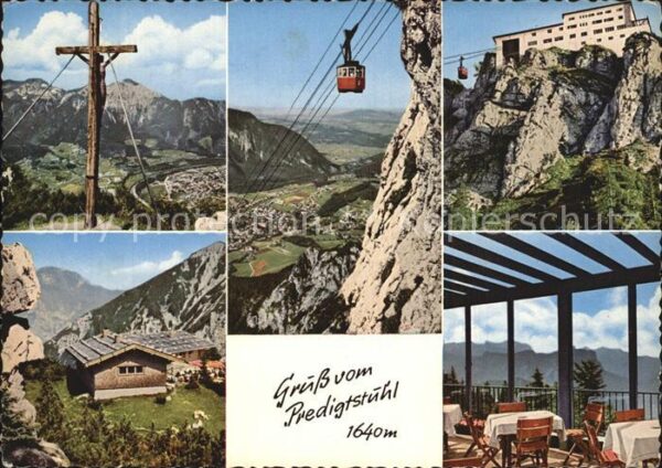 Bad Reichenhall Predigstuhlbahn Gipfelstation