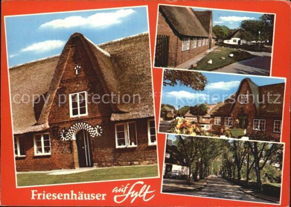 Sylt Friesenhäuser