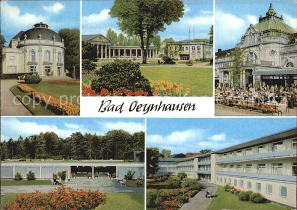 Bad Oeynhausen Kurtheater Wandelhalle Kurverwaltung