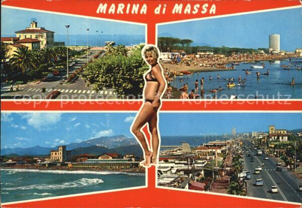 Marina di Massa Strand