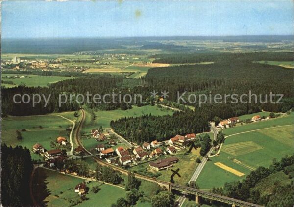 Freudenstadt Fliegeraufnahme Pension Inge