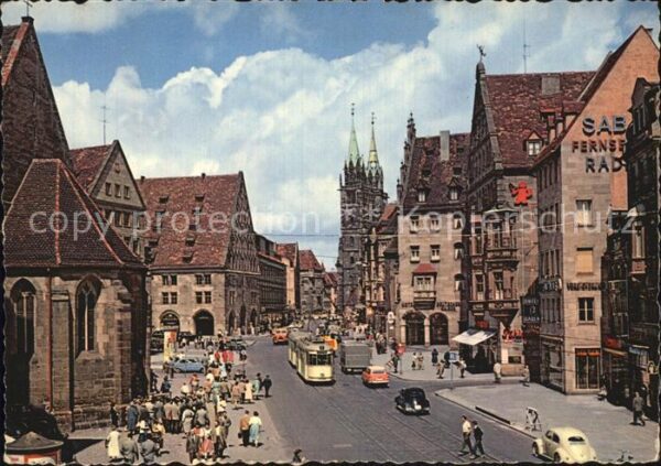 Nuernberg Königstrasse Lorenzkirche
