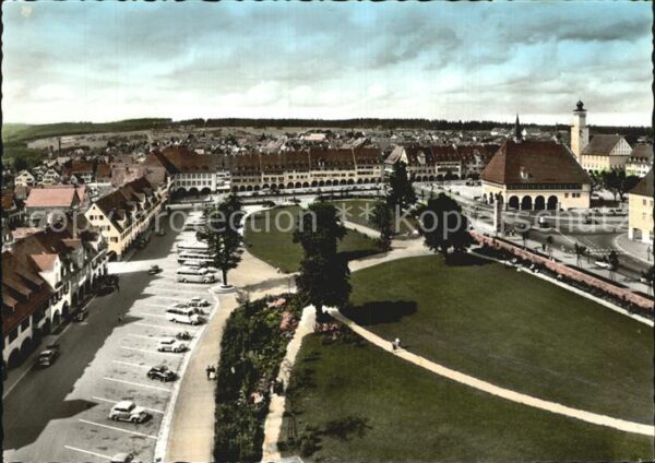 Freudenstadt Unterer Markt Stadt-und Rathaus