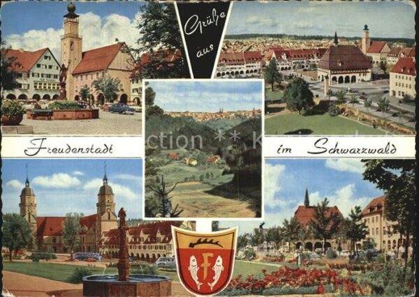 Freudenstadt Kirche Brunnen